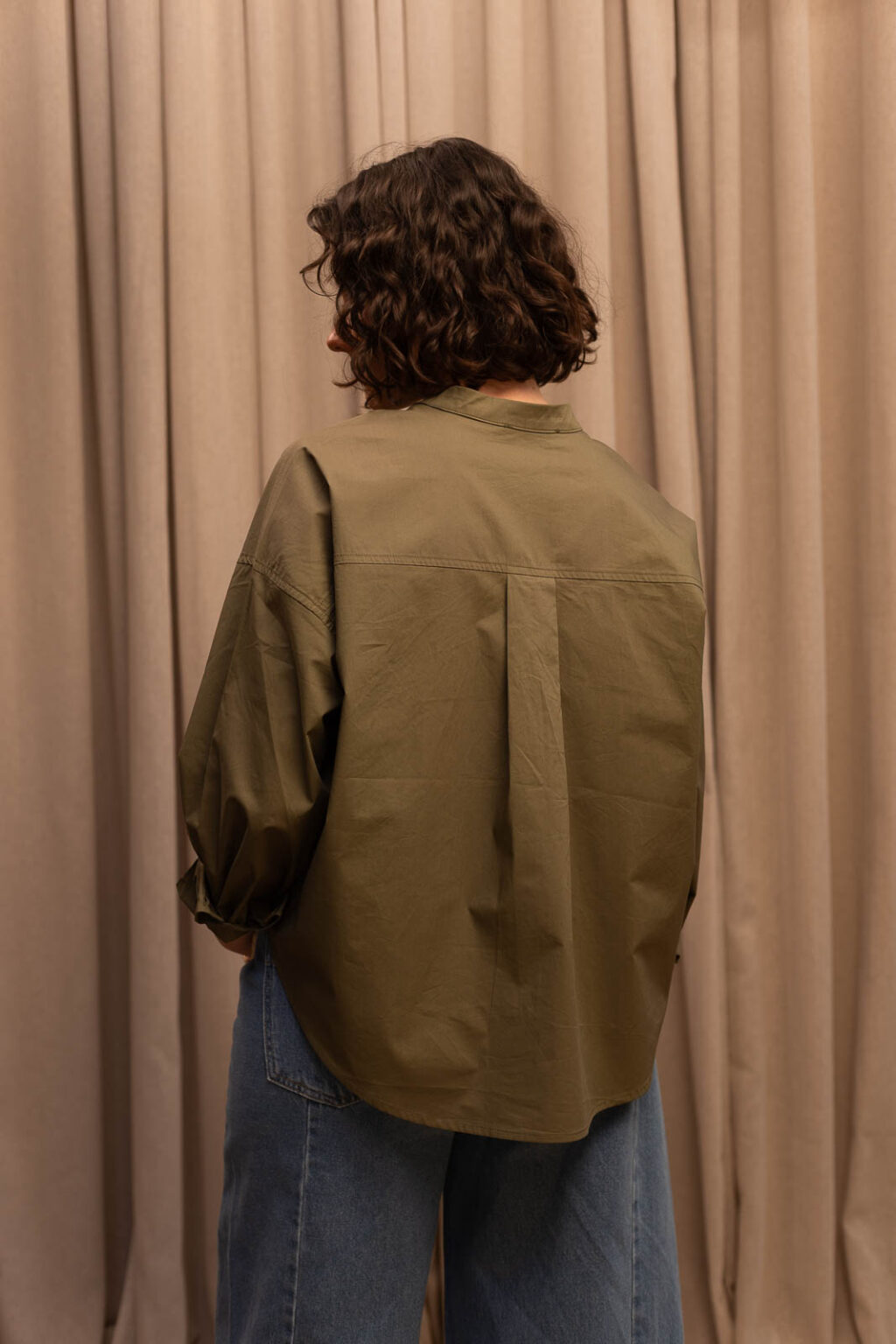 Blouse femme Coline vert kaki, Jannie