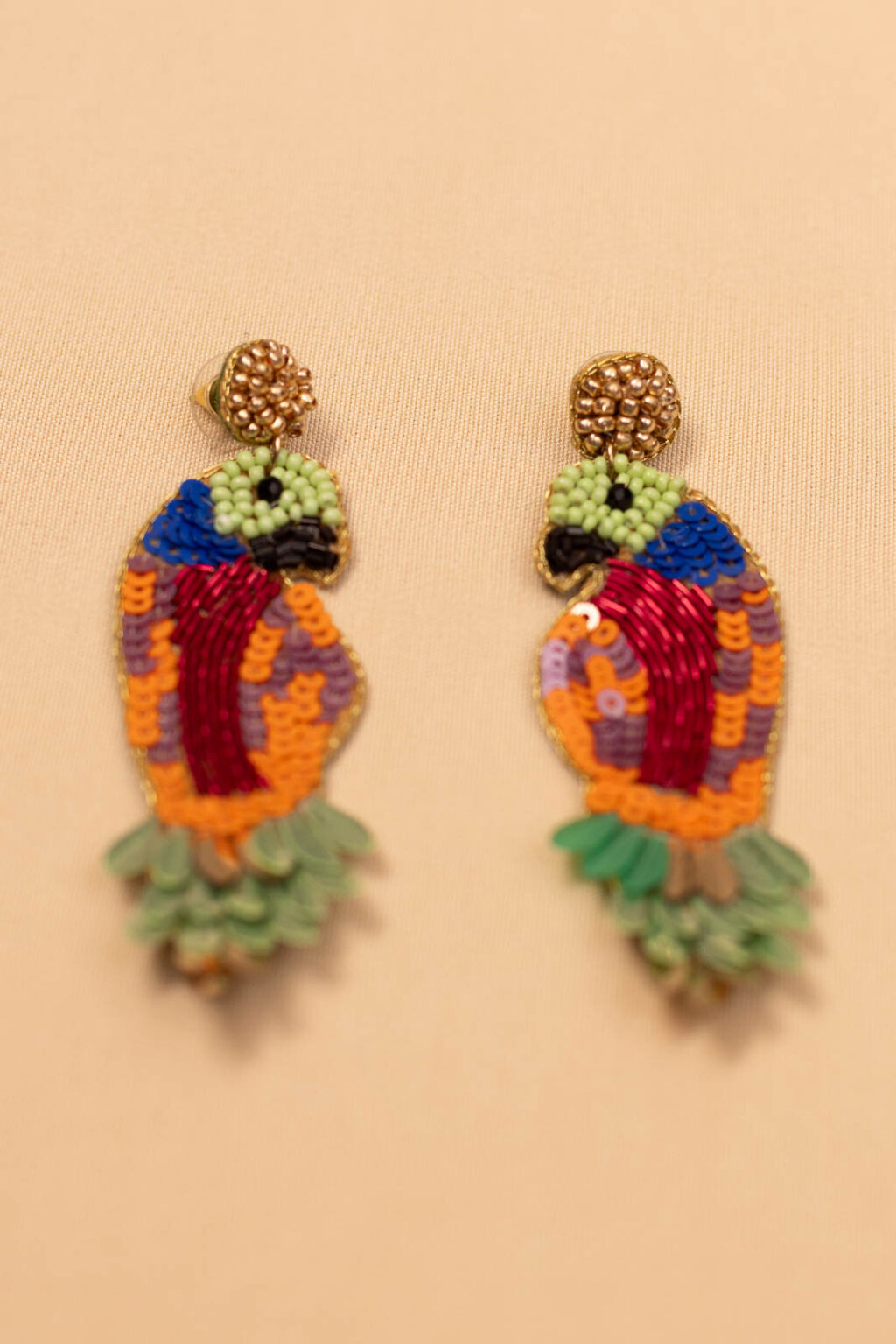 Boucles d'oreilles femme Rosie multi-couleurs, Jannie