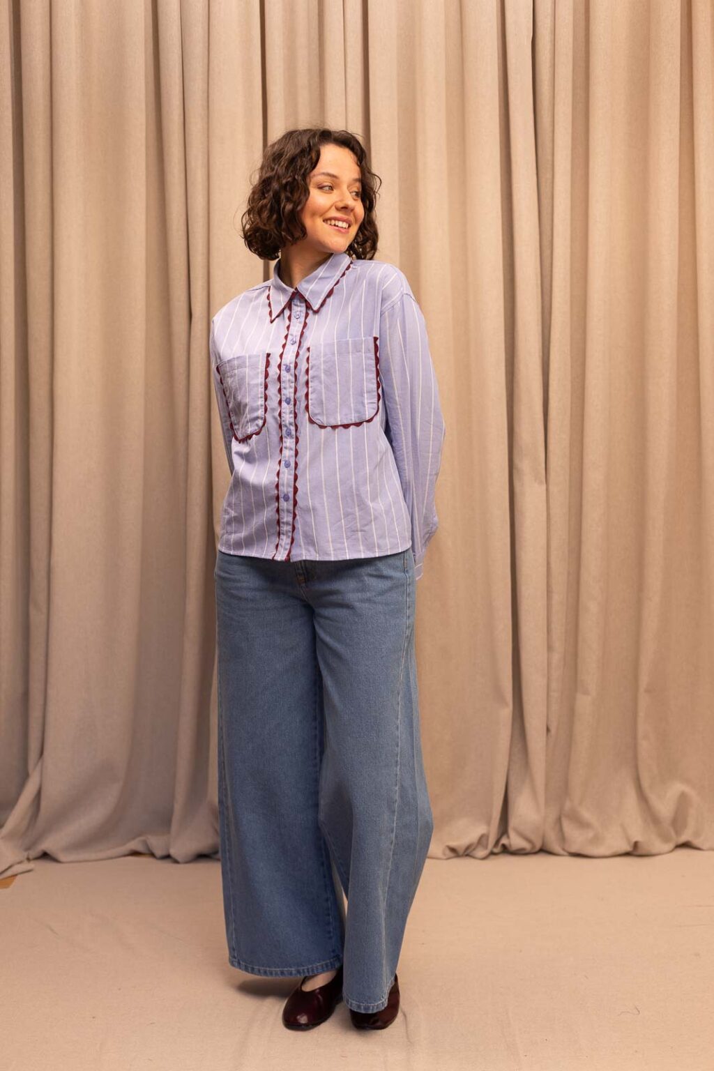 Tenue femme : chemise Chloé et jean Billie, Jannie
