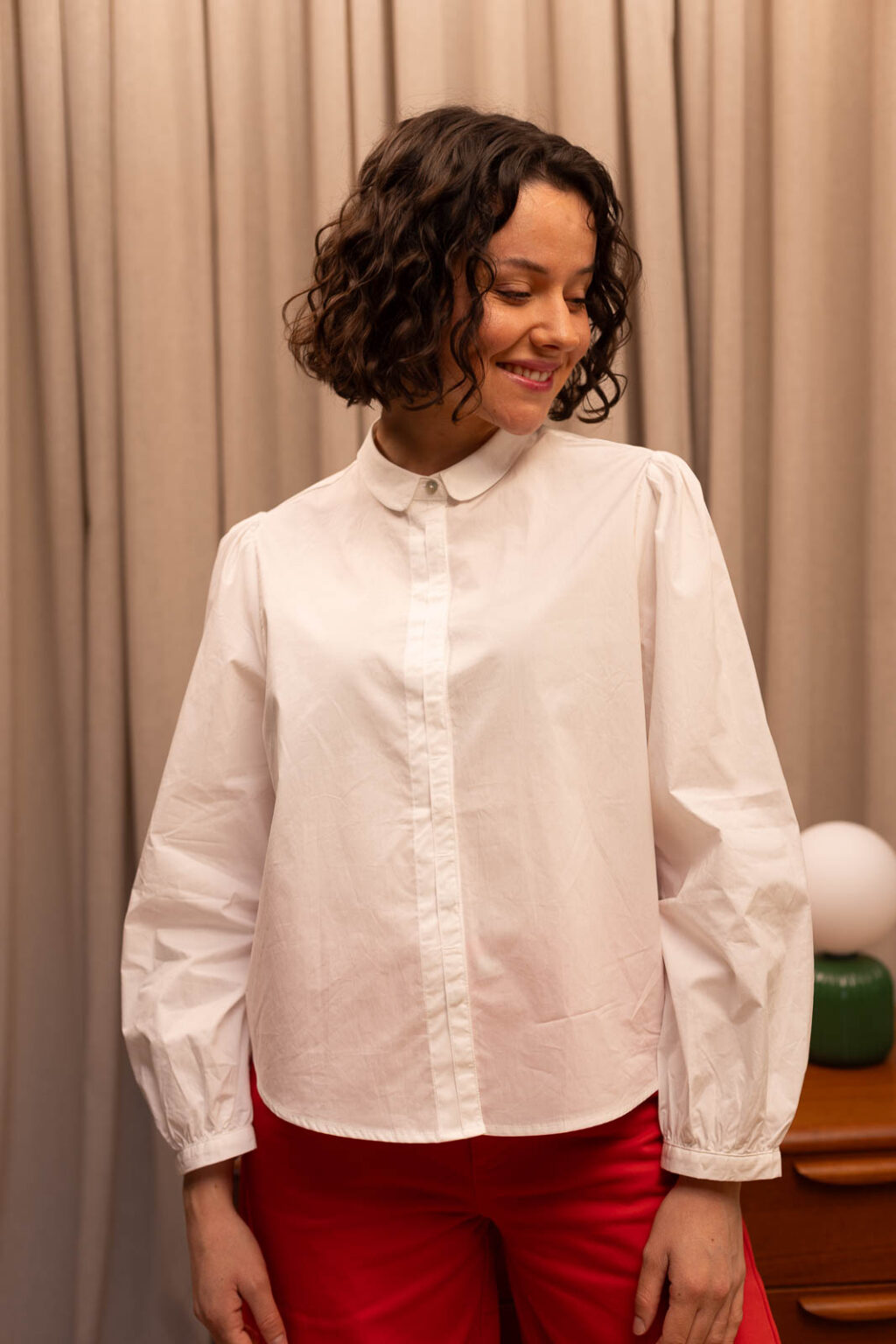 Chemise femme Ombeline blanc, Jannie