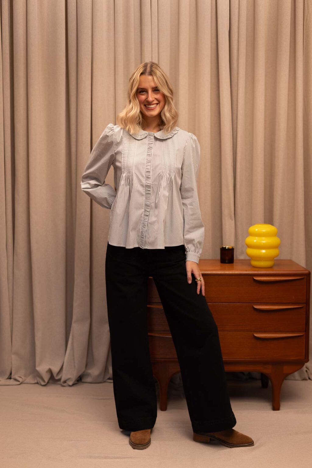 Tenue femme : chemise Sidonie, Jannie