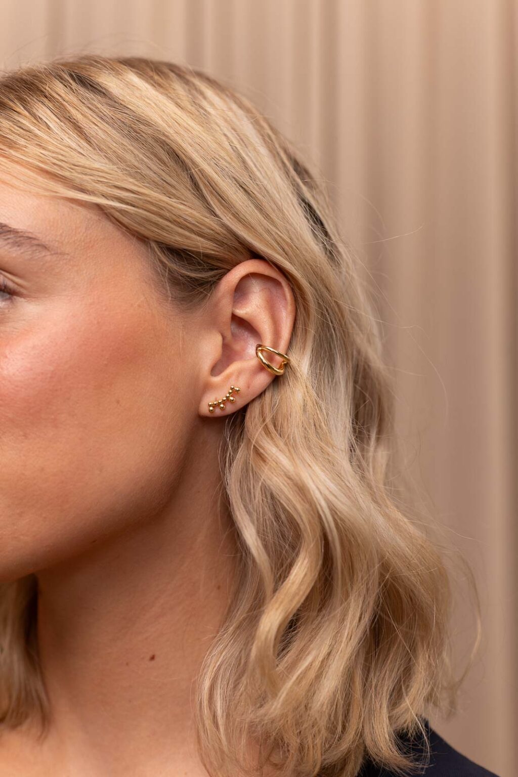Earcuff femme Phebee doré, Jannie