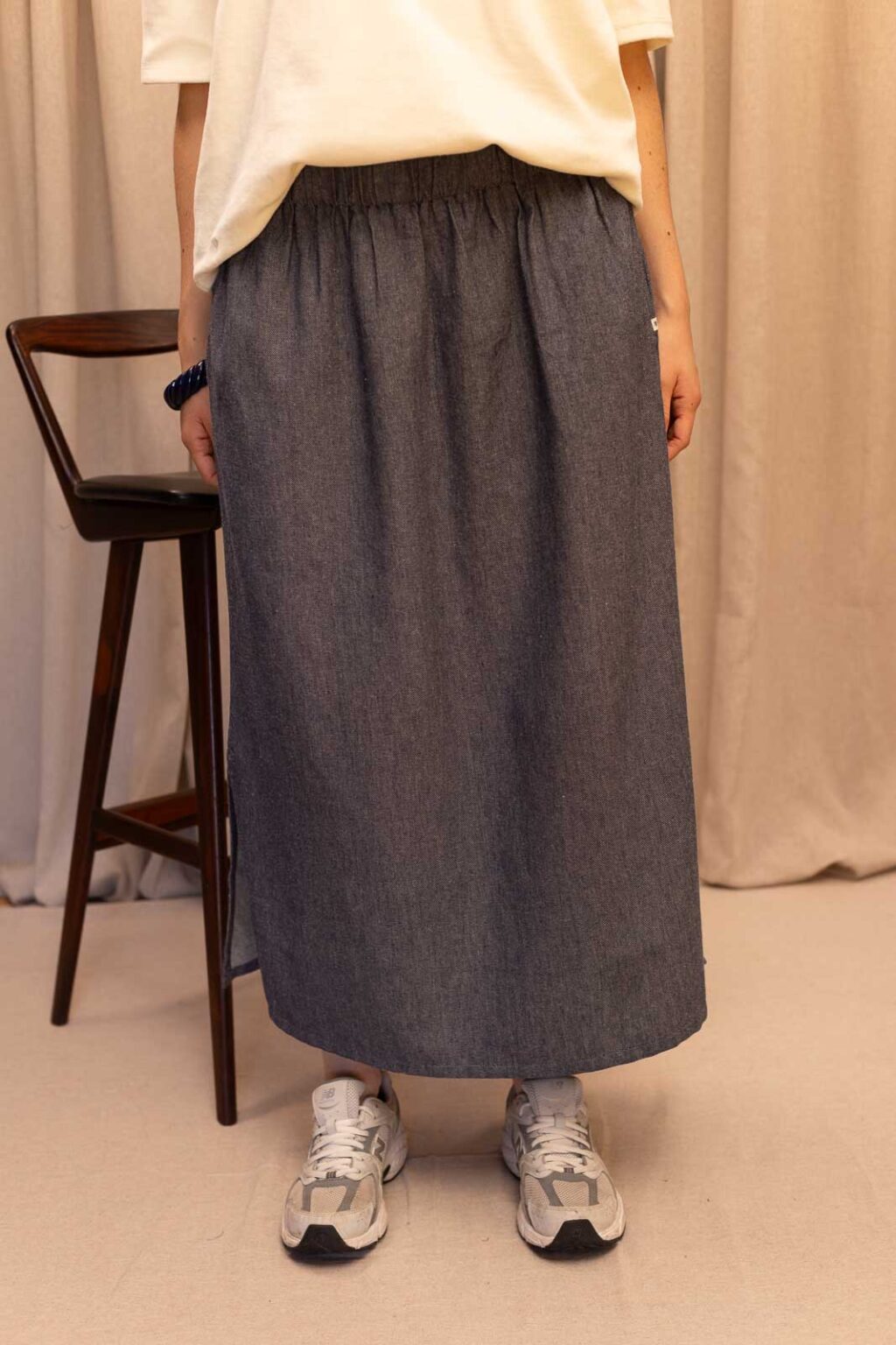 Jupe femme Mona bleu, Jannie