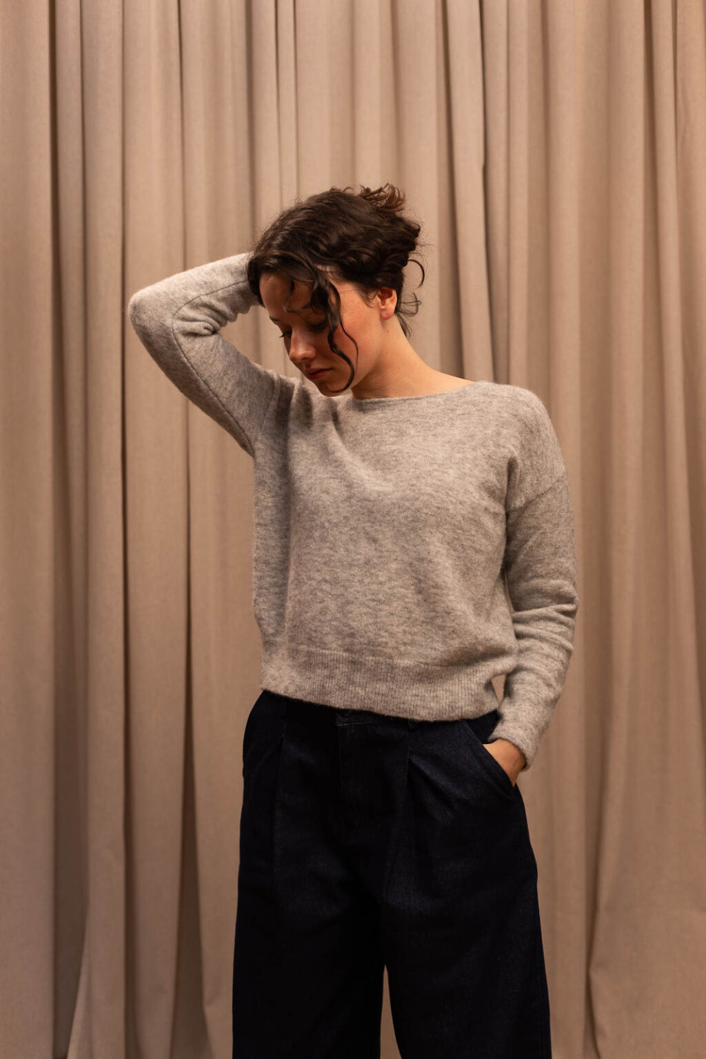 Pull femme Jimmy gris, Jannie