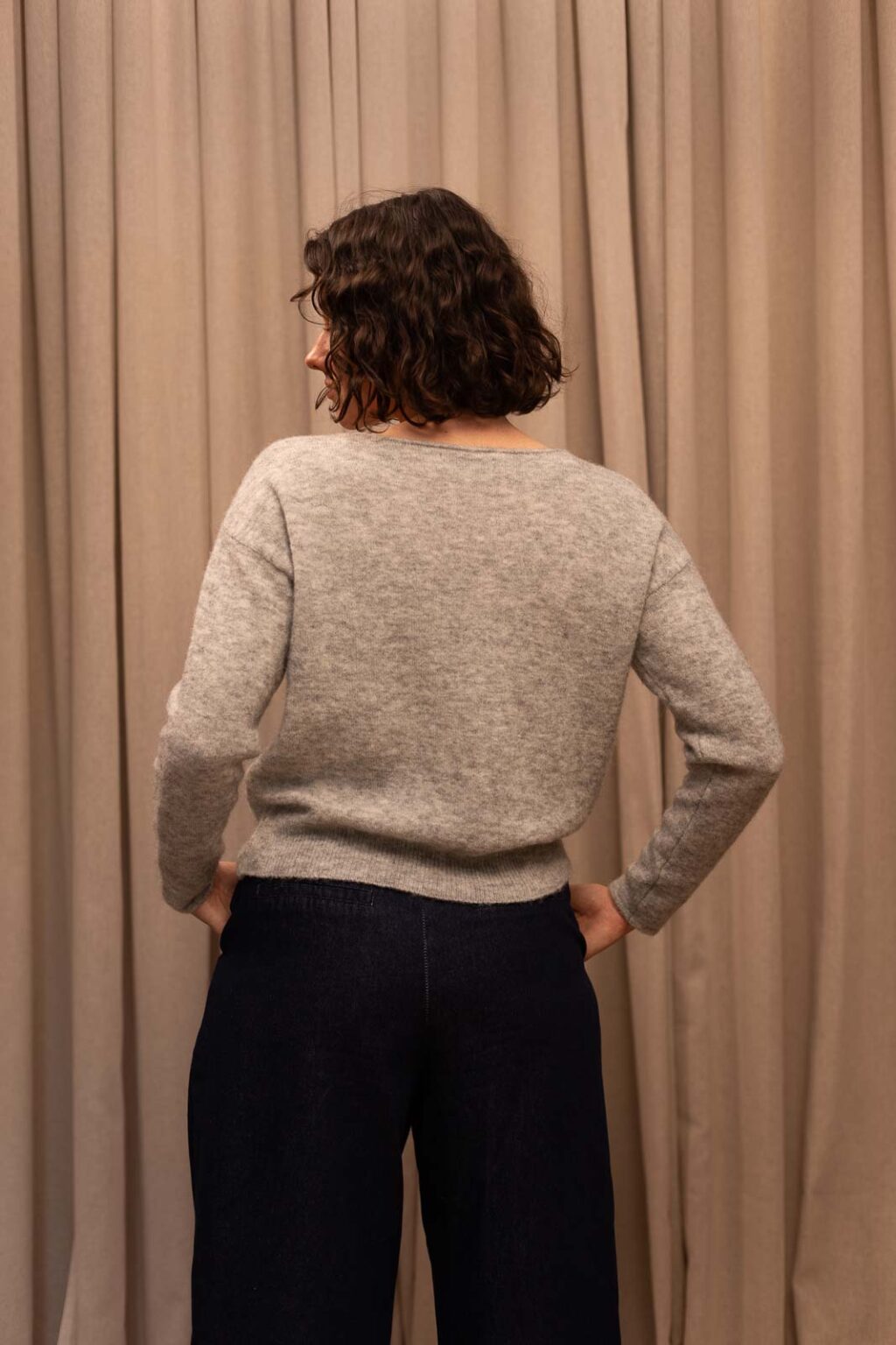 Pull femme Jimmy gris, Jannie