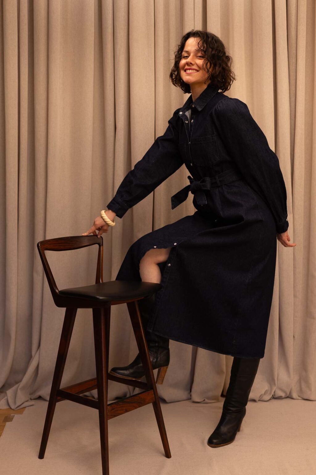 Robe femme Babeth jean, Jannie
