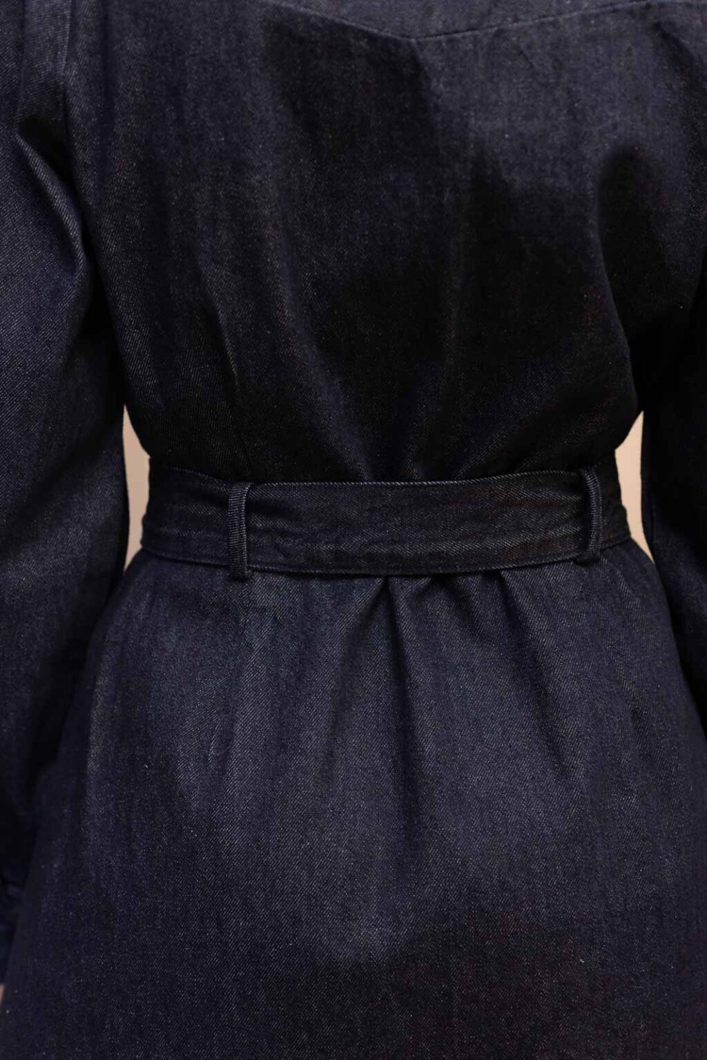 Détail matière de la robe Babeth, Jannie