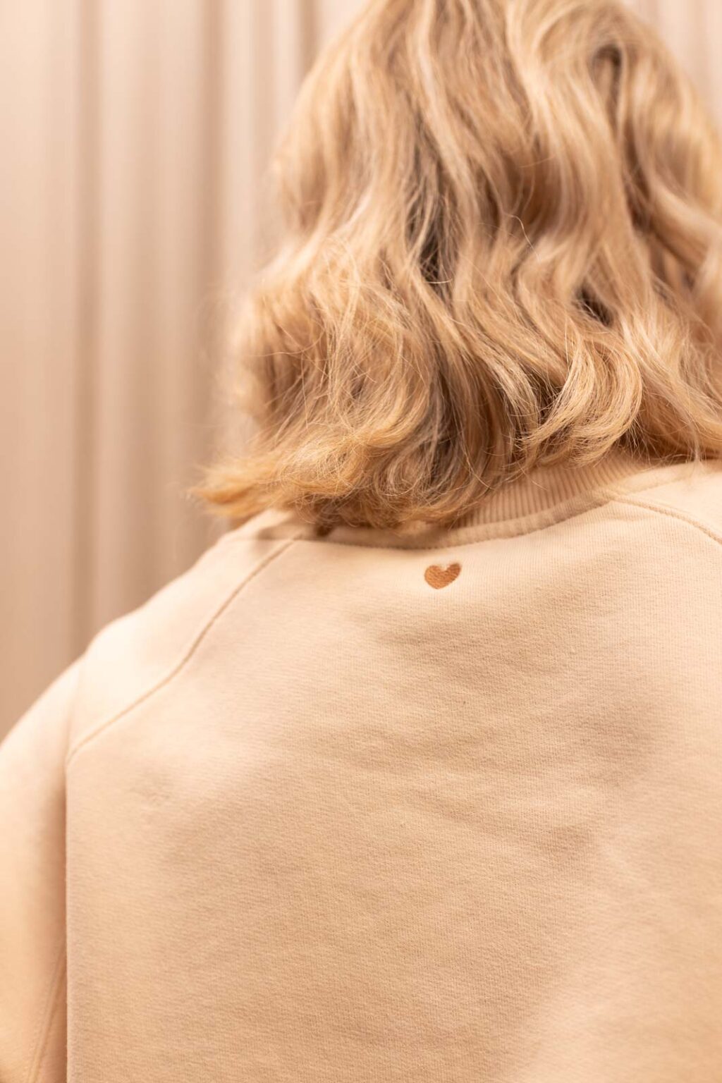 Détail matière du sweat Armand, Jannie