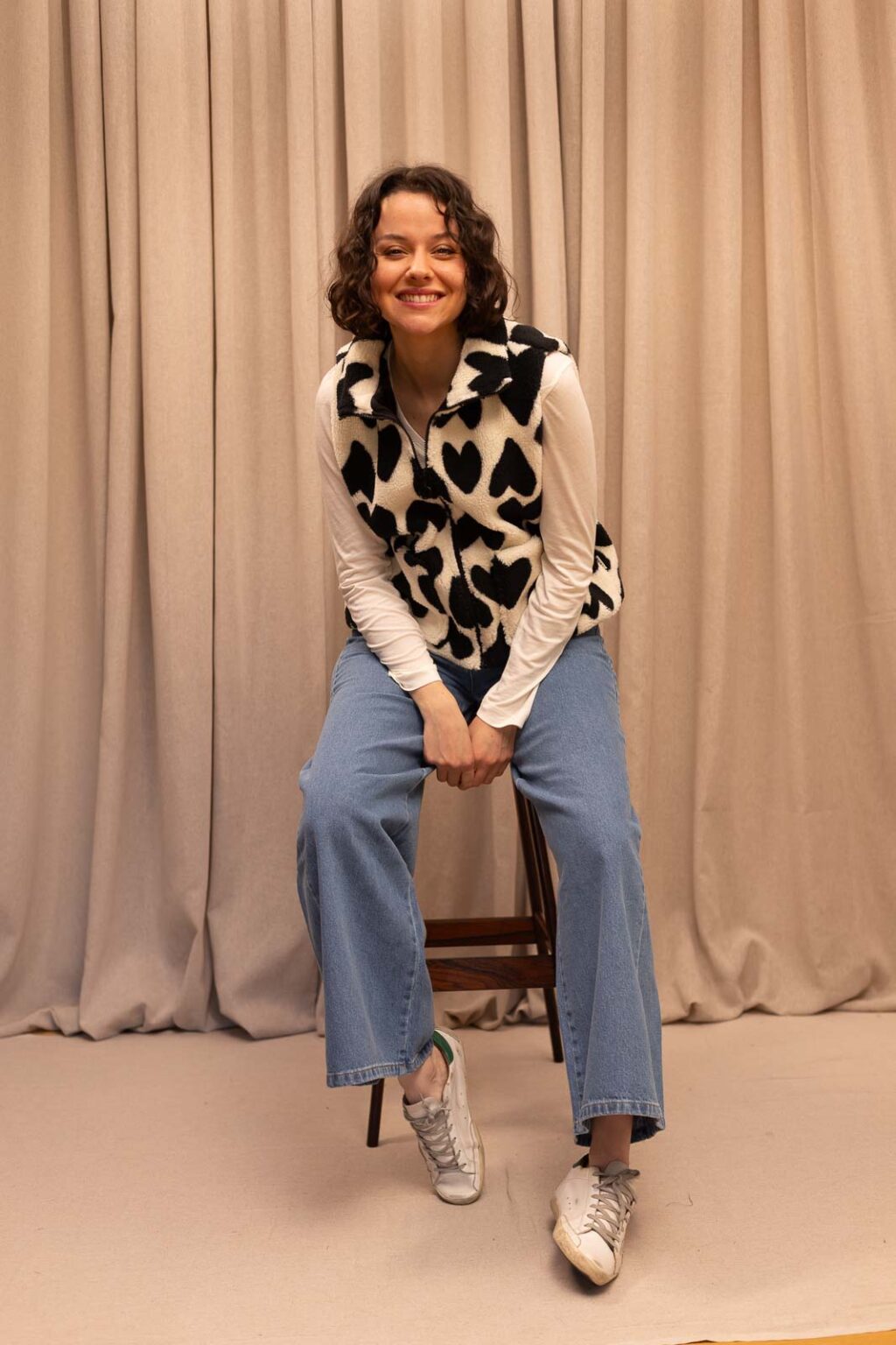 Tenue femme : veste Gabrielle, Jannie